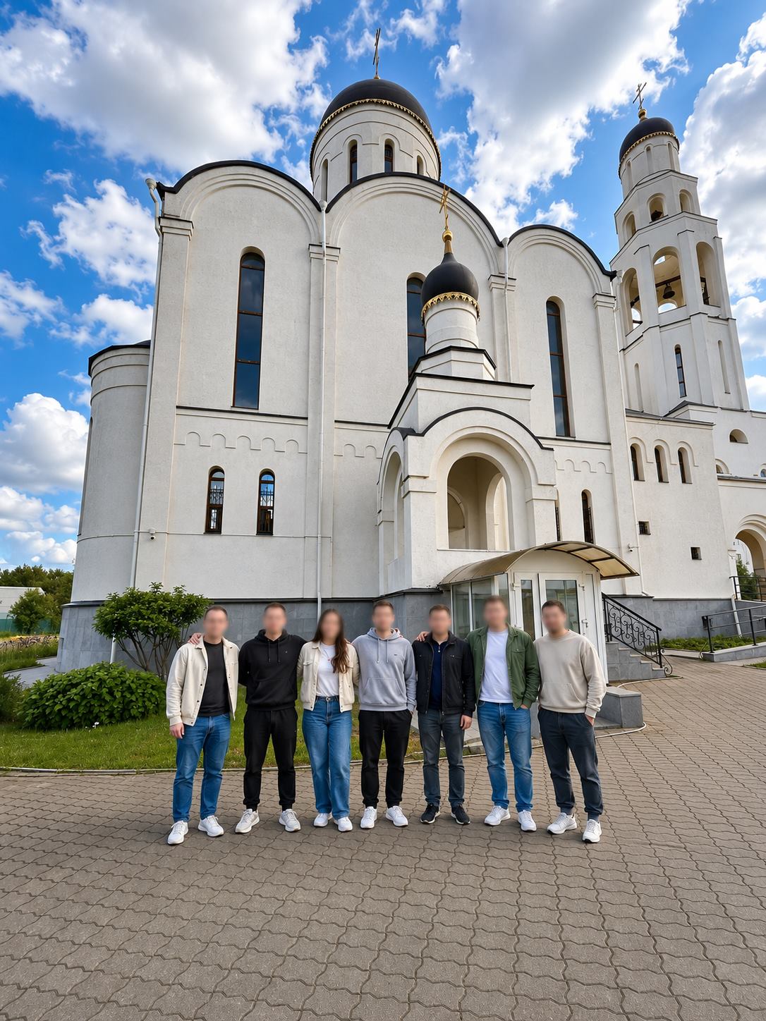 Посещение церкви реабилитантами Процветание групп